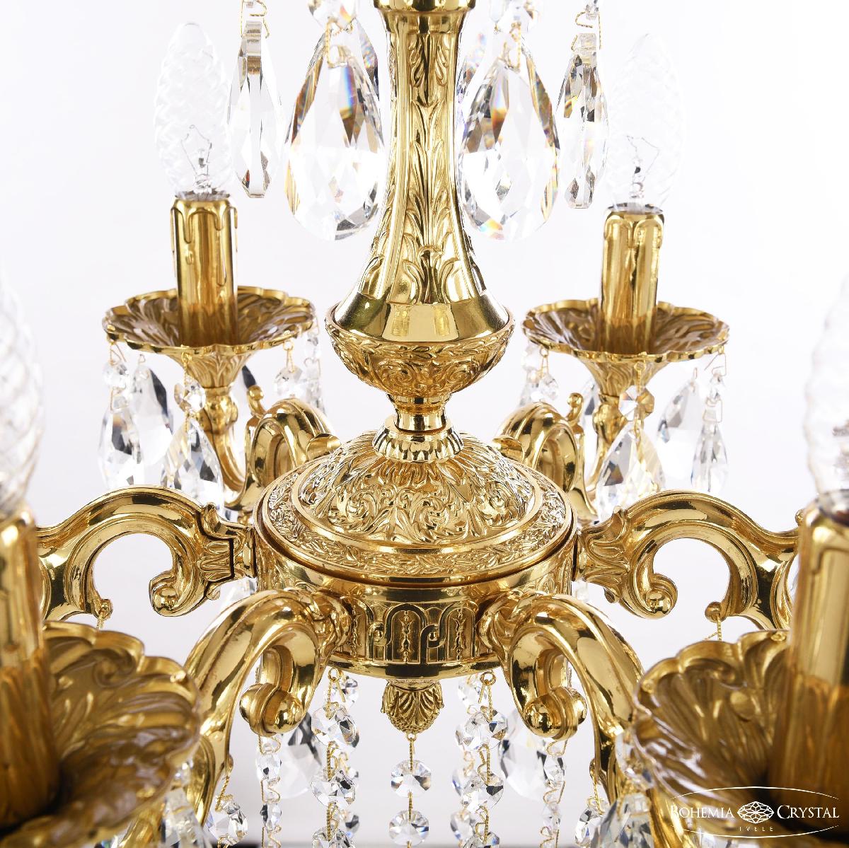 Подвесная люстра Bohemia Ivele Crystal Verona 72101/6/125 B G