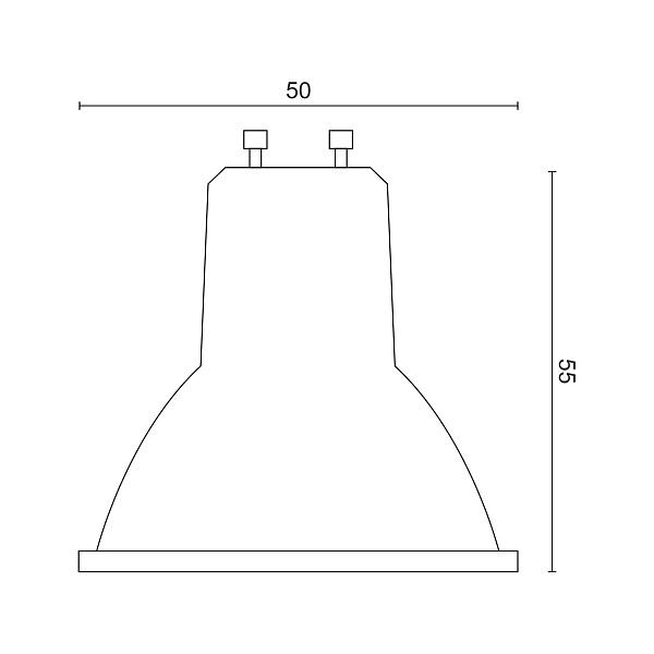 Умная светодиодная лампа Ledron LD10001 GU10 4,9W 2700-6000K+RGBW 00000016652