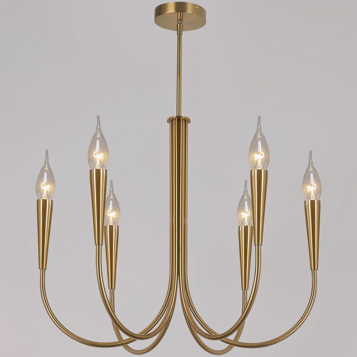 Подвесна люстра ILLUMICO IL0441-6P-79 BRASS VASE