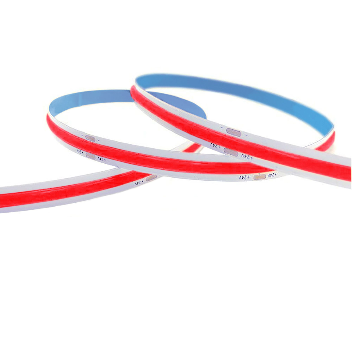 Светодиодная лента Apeyron 24В 11Вт/м COB, 352д/м IP20 5м красная 00-355