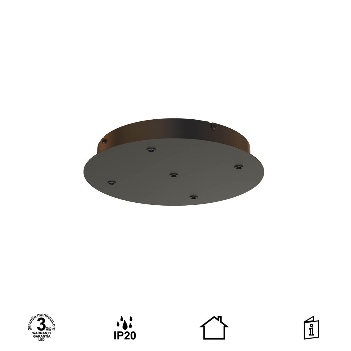 Основание потолочное 5L Mantra Modular Light Florones 9365