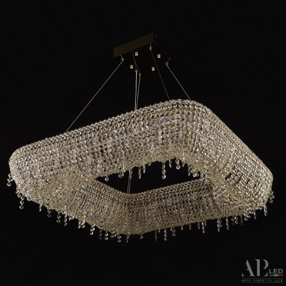 Подвесная люстра Arte Perfetto Luce Rimini S504.0.80.B.4000.Gold