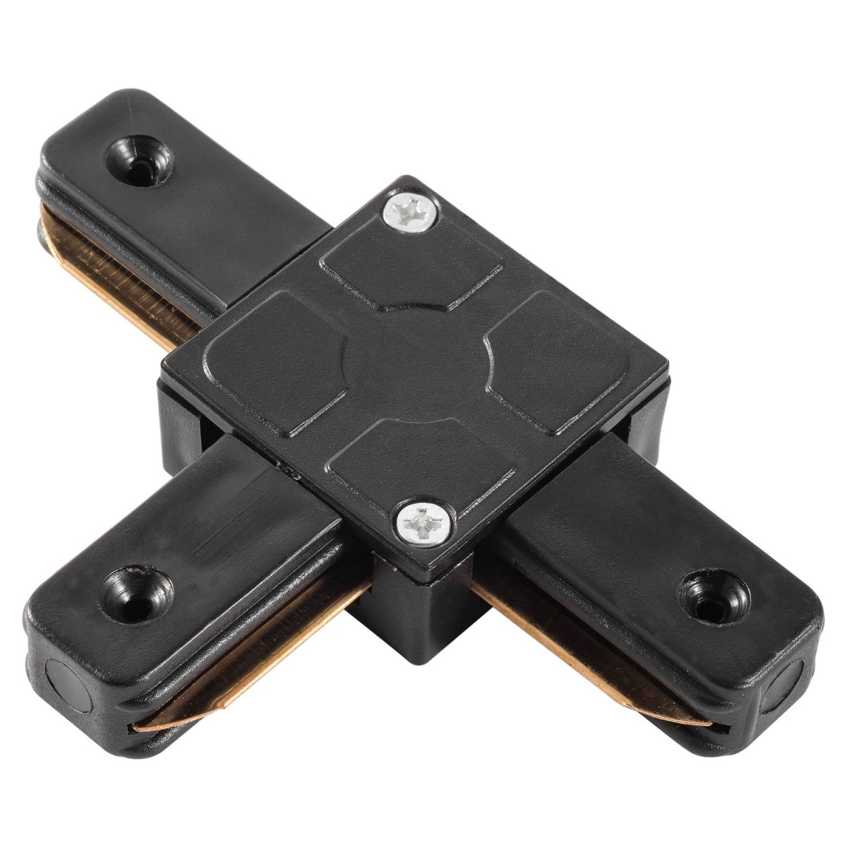 Трековый однофазный T-образный соединитель AM Group AM174 BK