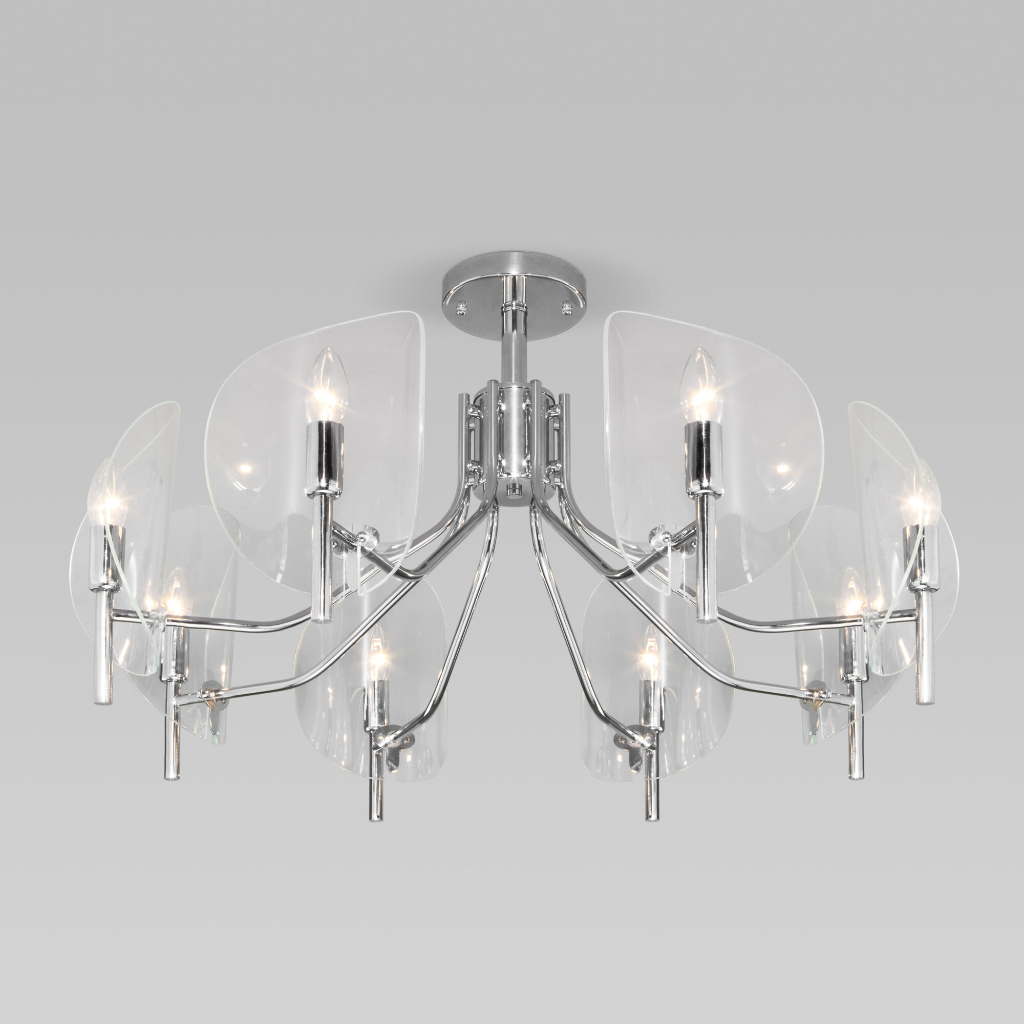 Потолочная люстра Eurosvet Rocco 60135/8 хром