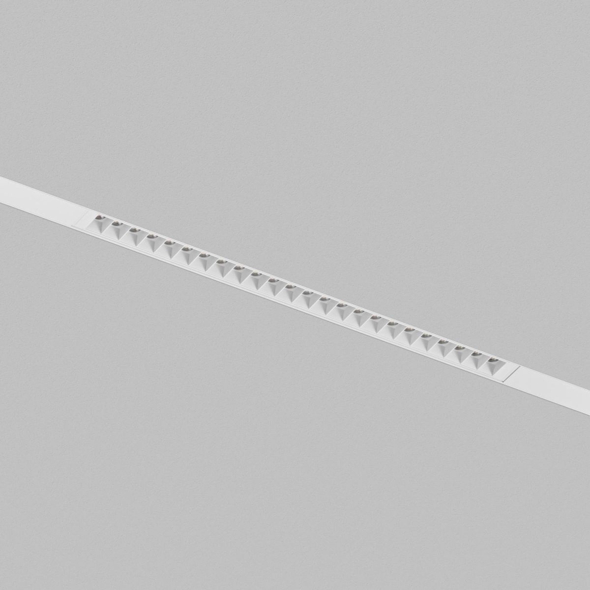 Трековый однофазный светильник Denkirs Simple Grill DK8102-WH