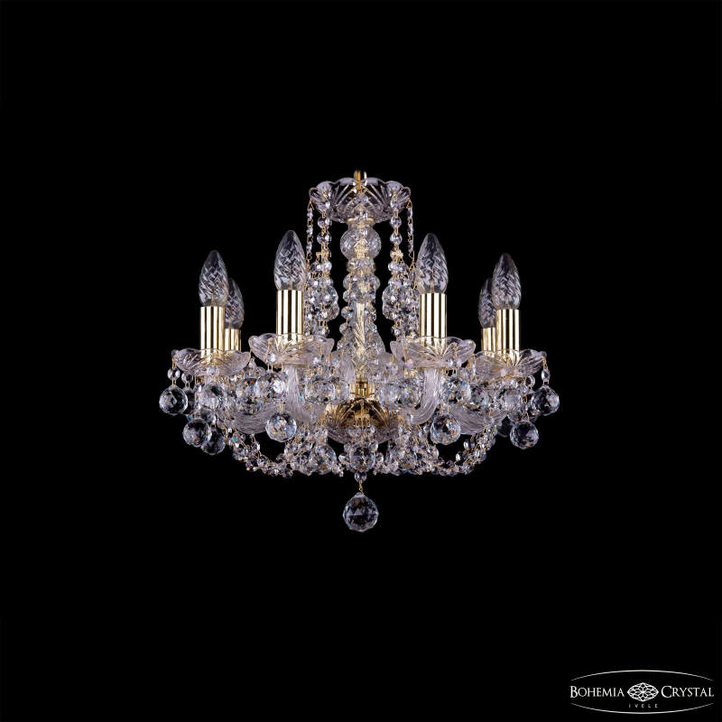 Подвесная люстра Bohemia Ivele Crystal 1406/8/141 G Balls