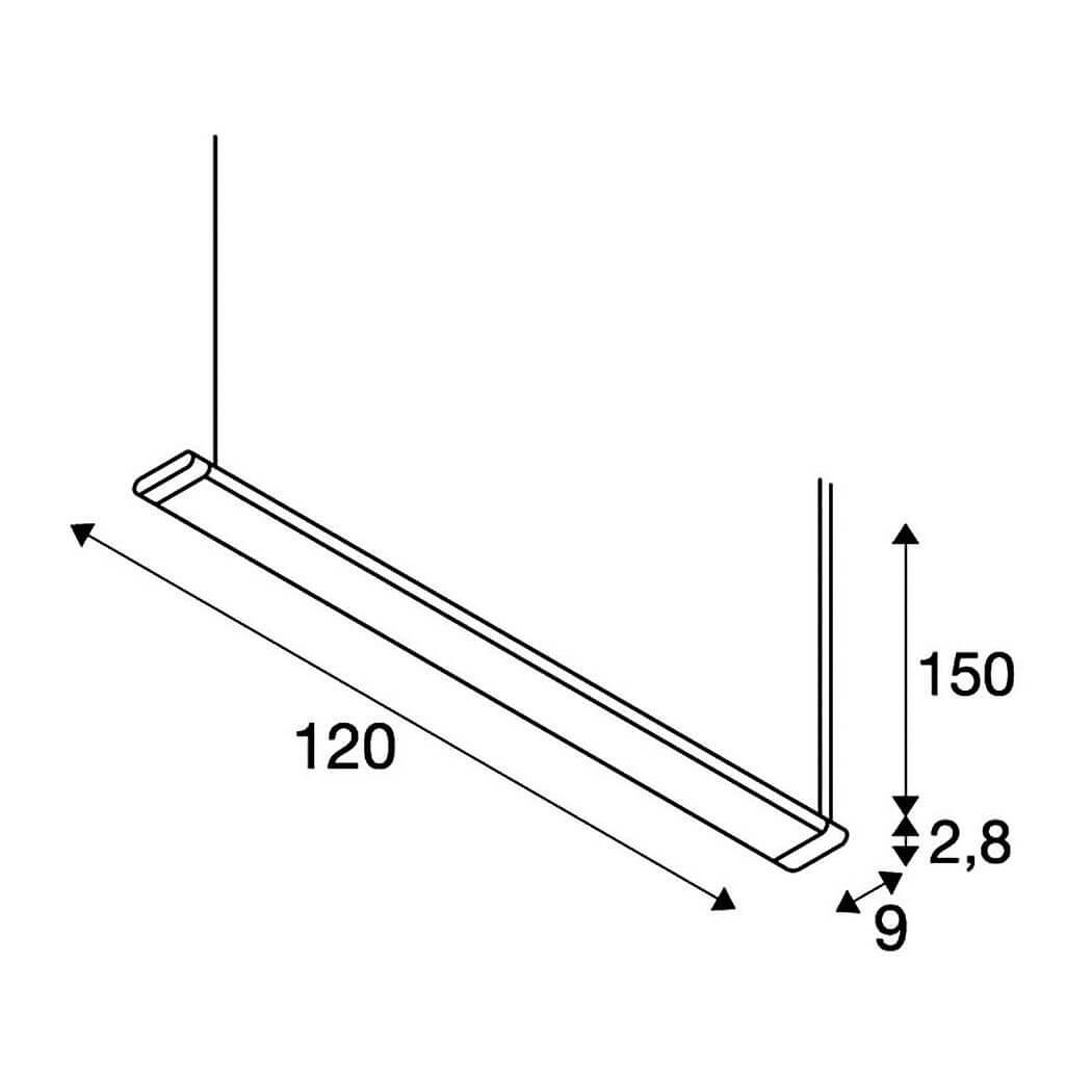 Подвесной светодиодный светильник SLV Hang 160901