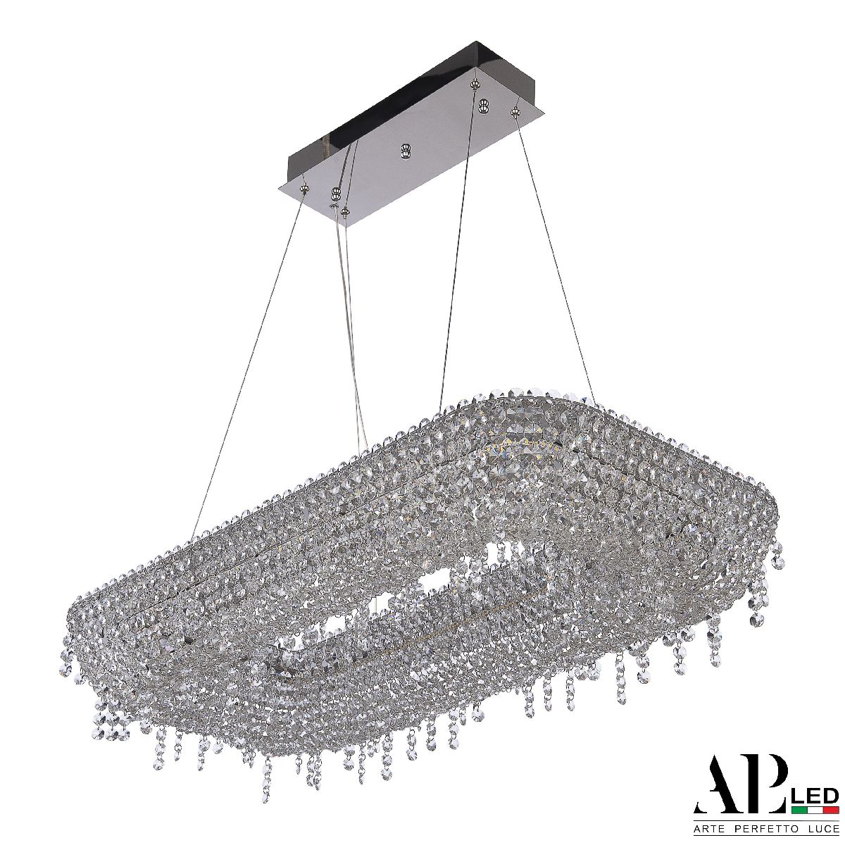 Подвесная люстра Arte Perfetto Luce Sicilia SH522.0.80.B.Ni.4000