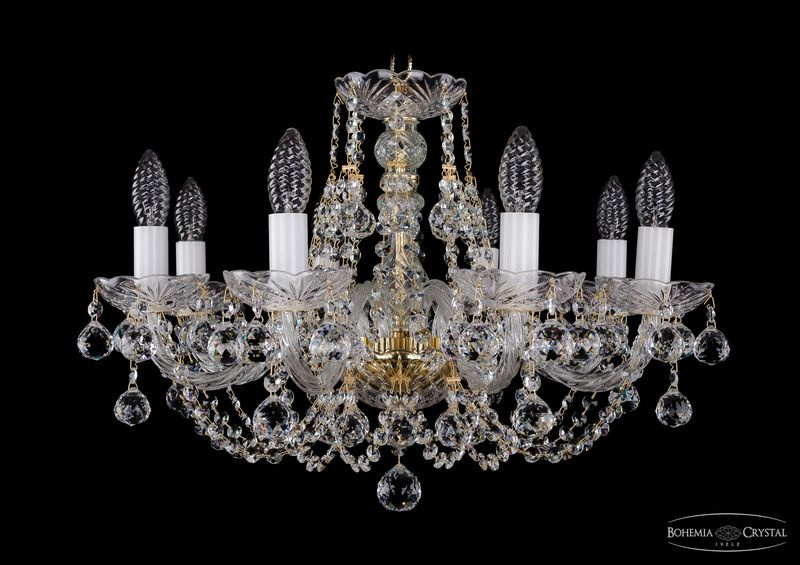 Подвесная люстра Bohemia Ivele 1406/8/195/G/Balls