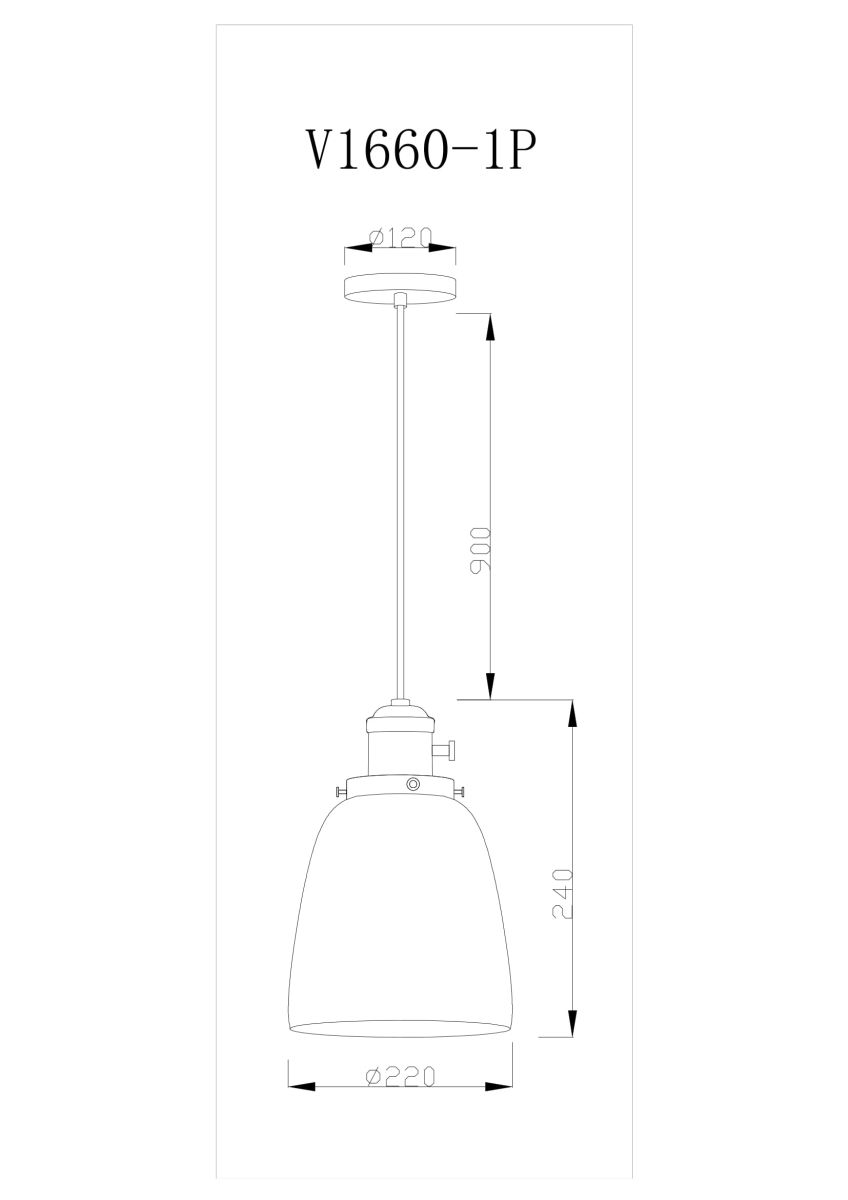 Подвесной светильник Moderli Suvo V11518-1P