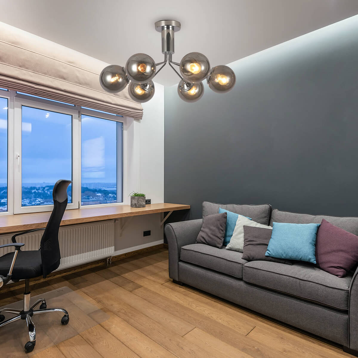 Люстра на штанге F-Promo 2630-6U