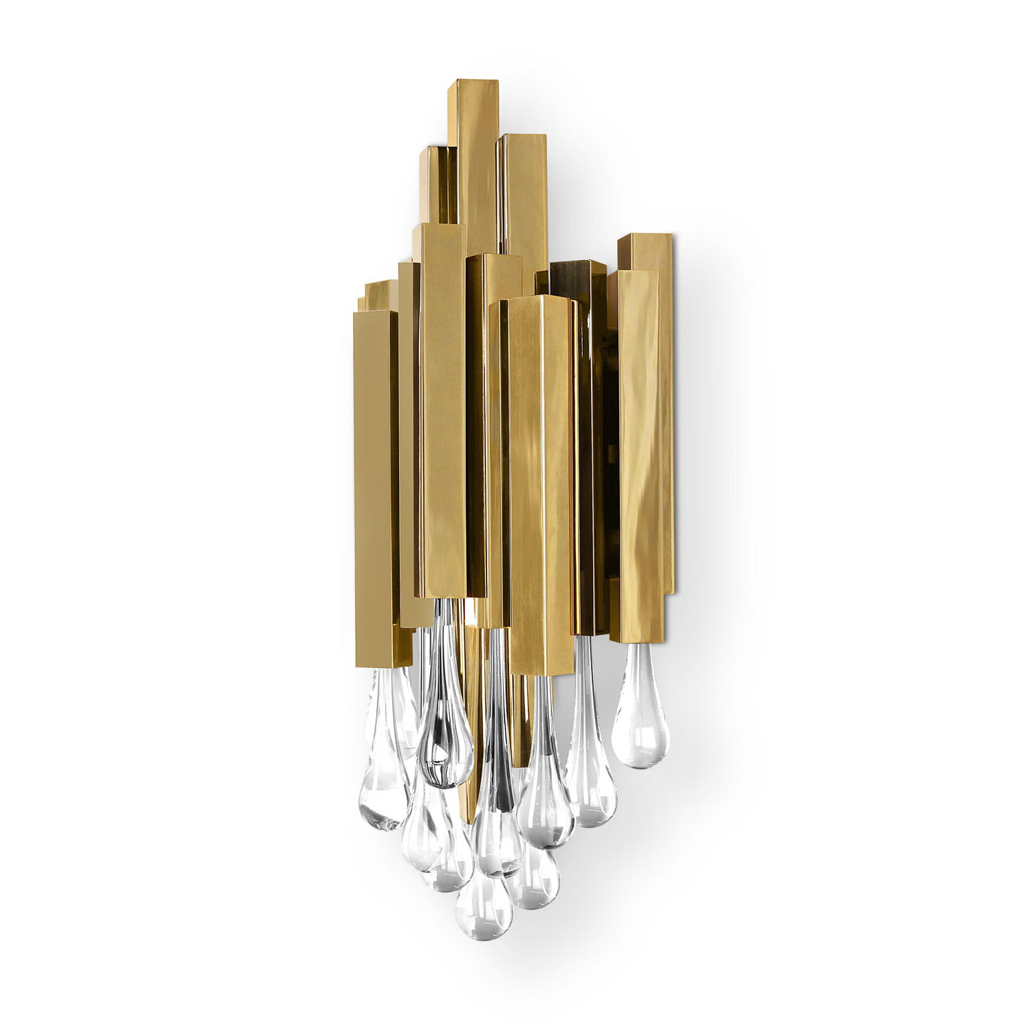 Настенный светильник Delight Collection Trump KM0988W-3 gold