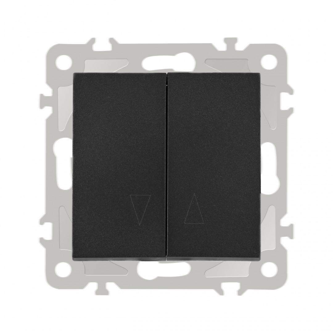 Выключатель жалюзи Arte Milano 206.38-2.black