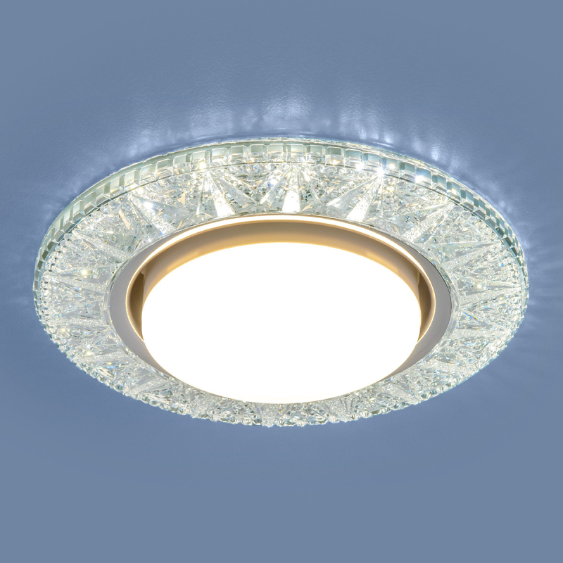 Встраиваемый светильник Elektrostandard 3022 GX53 CL прозрачный 4690389100024