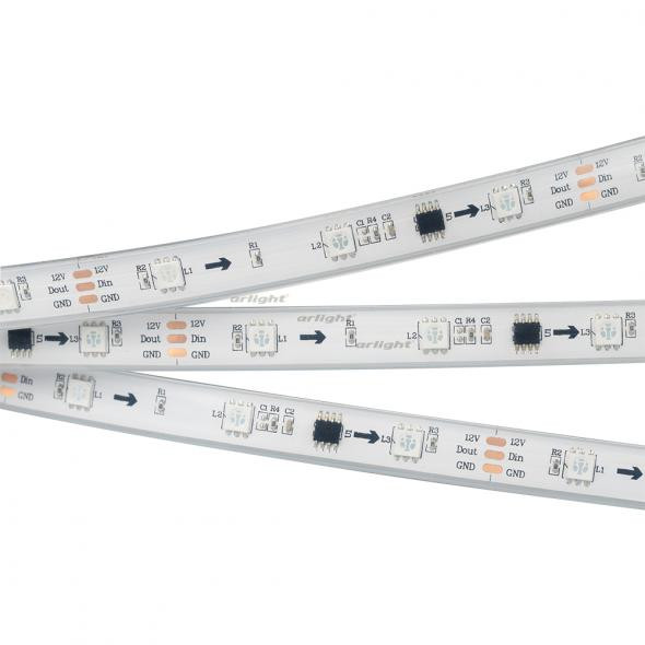 Светодиодная лента Arlight SPI 2-5000GR 12V RGB (5060, 150 LED x3) 026371