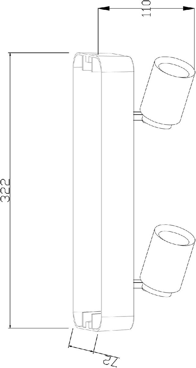 Накладной спот Deko-Light Librae Linear 348169