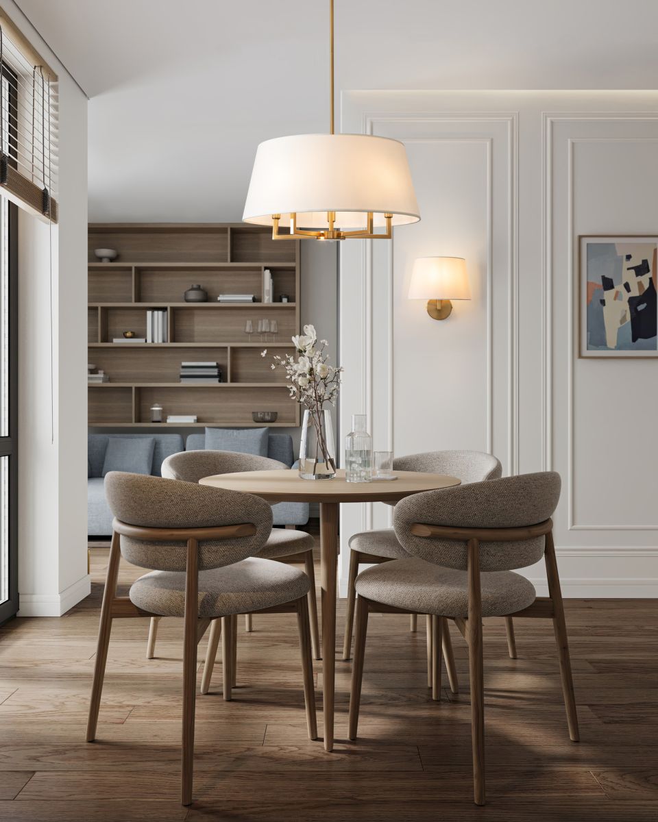 Люстра на штанге Freya Graceful FR2042CL-05BS