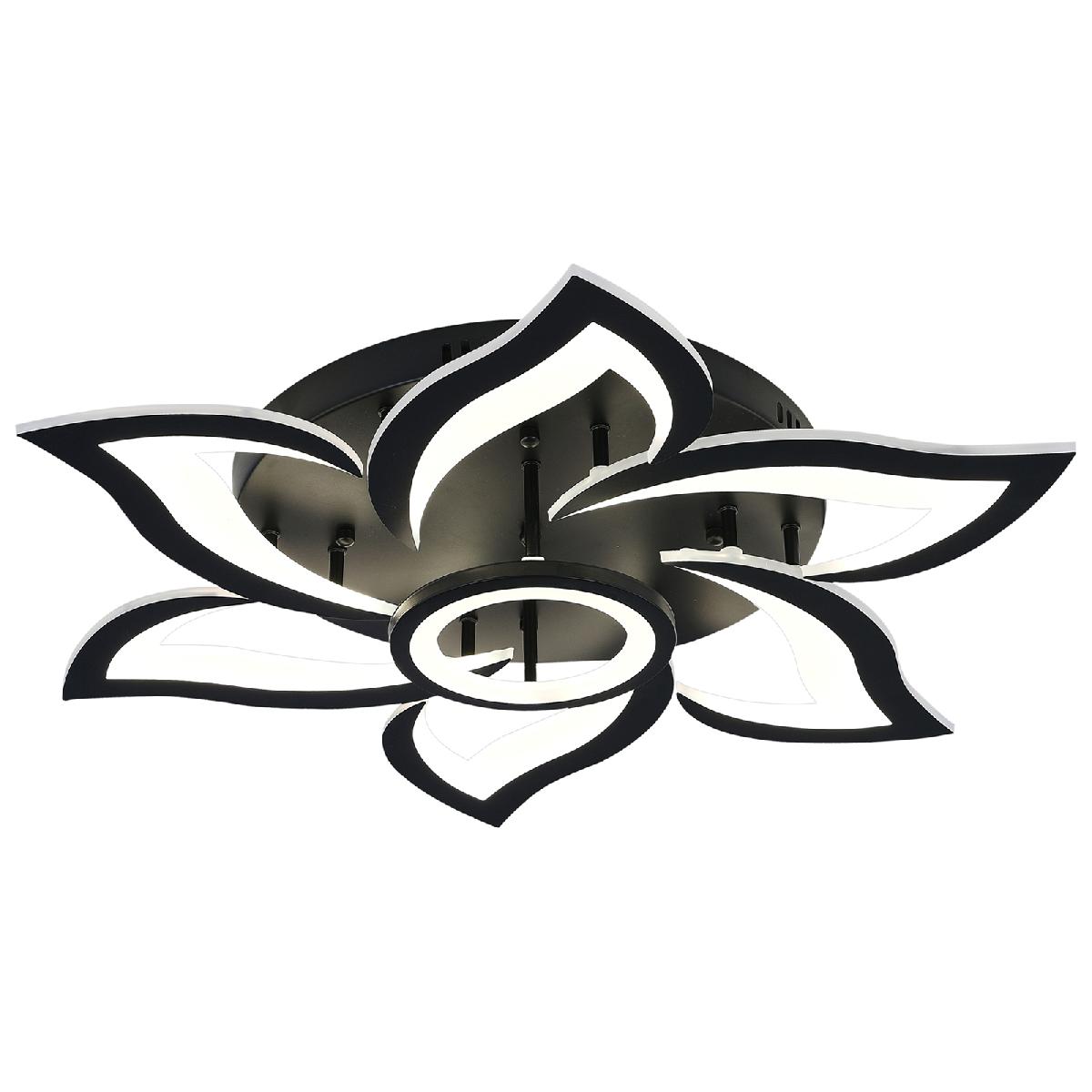 Потолочная люстра Natali Kovaltseva Olimp HIGH-TECH LED LAMPS 82020 BLACK