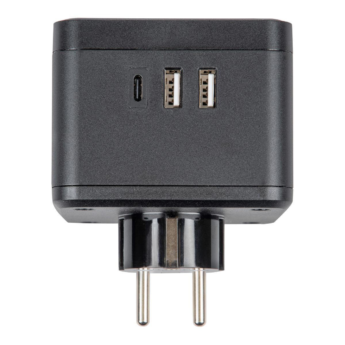 Разветвитель сетевой с выключателем Uniel S-GES2-16SBUC BLACK UL-00011246