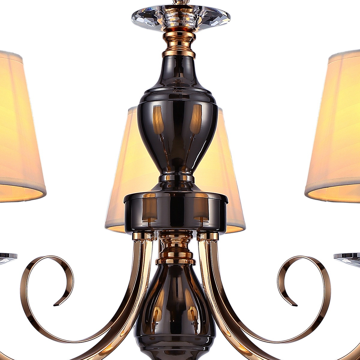 Подвесная люстра Illumico IL5272-3P-27 BK GD