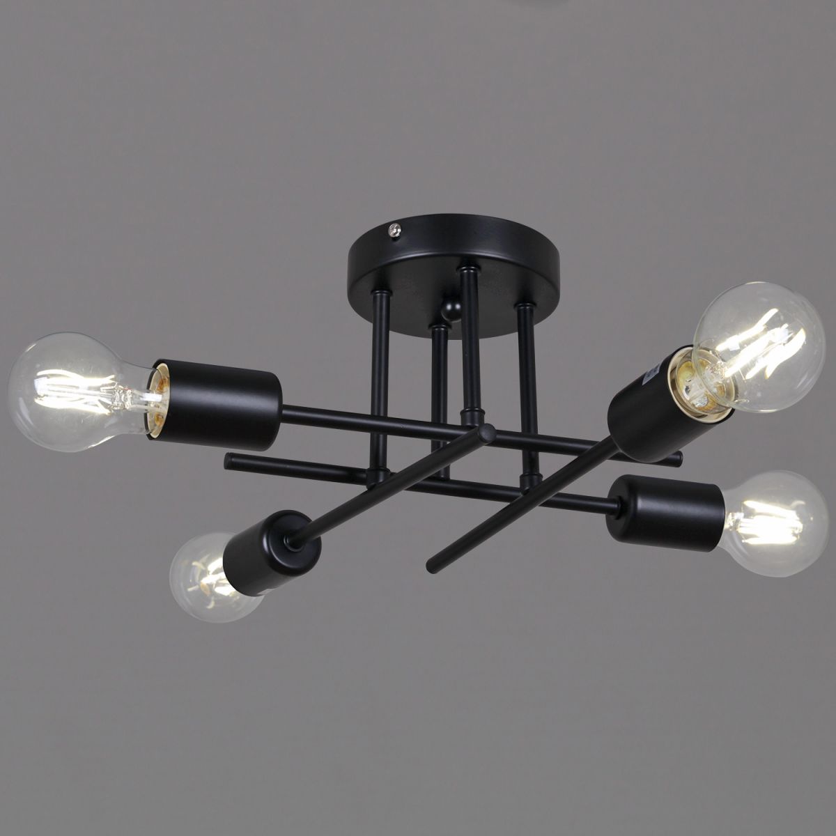 Потолочная люстра Reluce 01734-0.3-04 BK