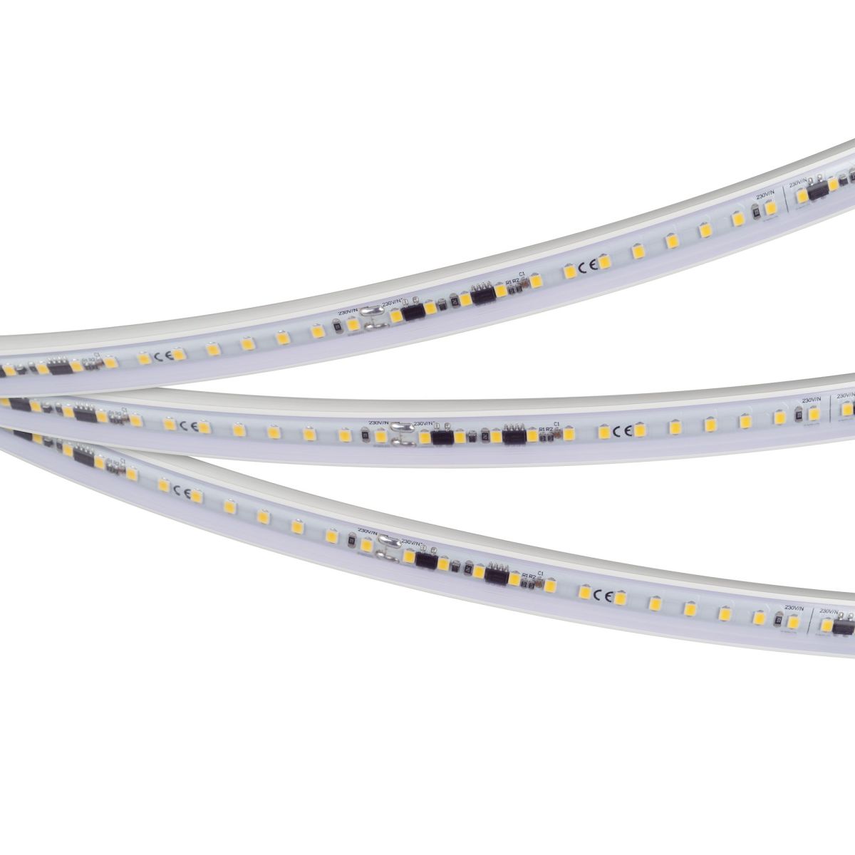 Светодиодная герметичная лента Arlight ARL-PV-A120-15mm 230V White6000 (15 W/m, IP65, 10m) 056691