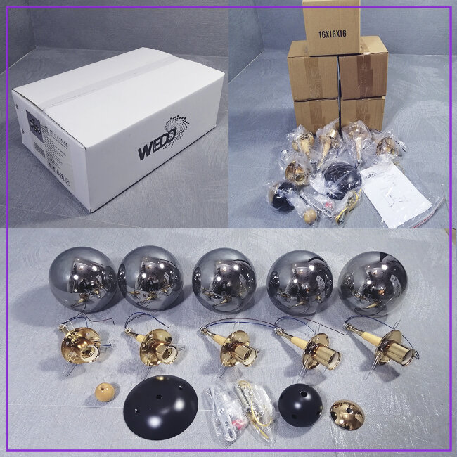 Потолочная люстра Wedo Light Kandy 66709.01.15.05