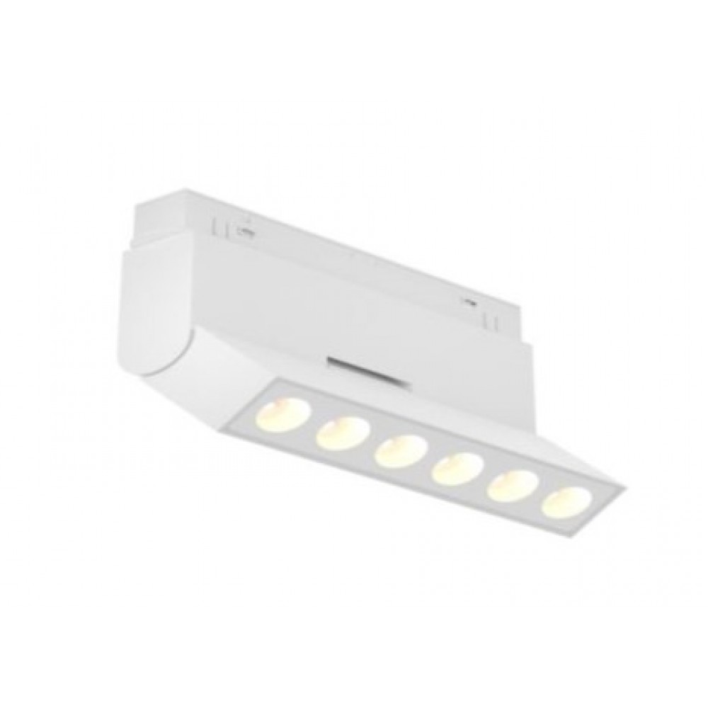 Трековый светильник AM Group MAGNET AM418 LL-20B-6T-6W 3000K WH
