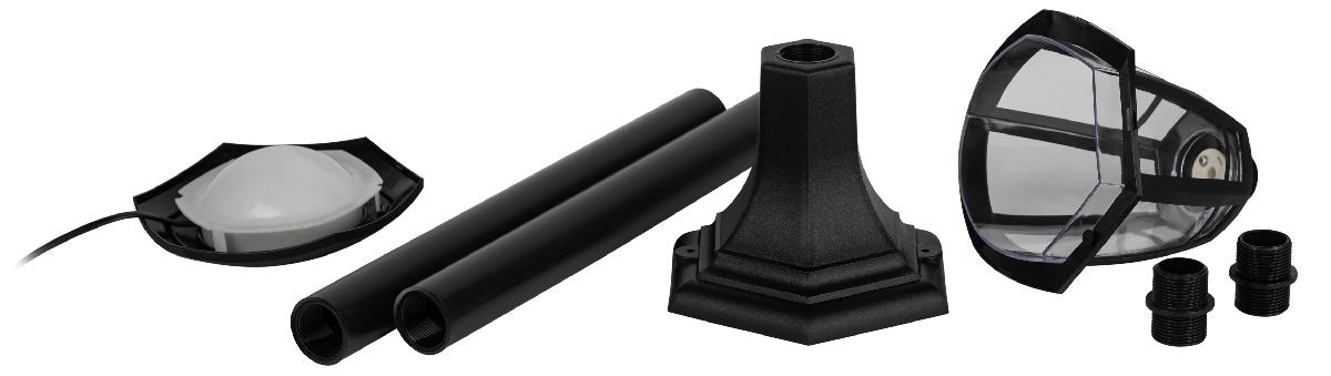 Ландшафтный светильник Эра ДТУ 07-8-004 У1 «Валенсия 3» черный Б0057523