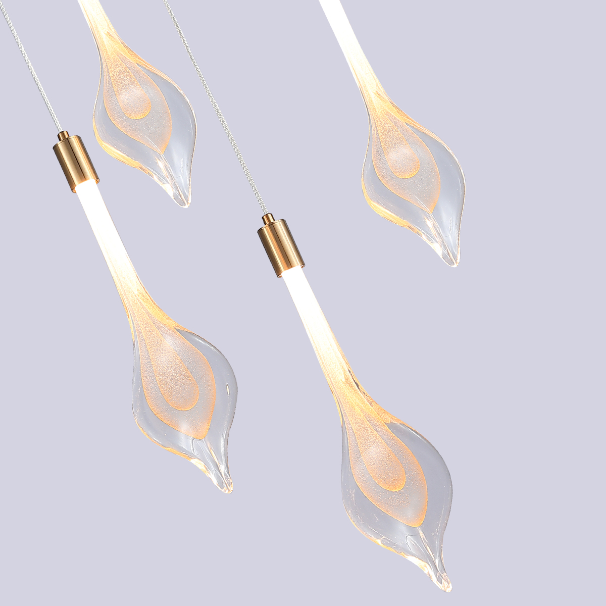 Подвесной светильник Delight Collection P98066-5 antique brass