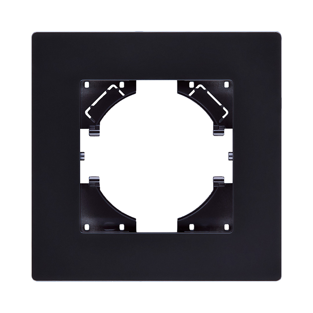 Рамка 1-постовая, черный Kollinger Aspekt AT1BK