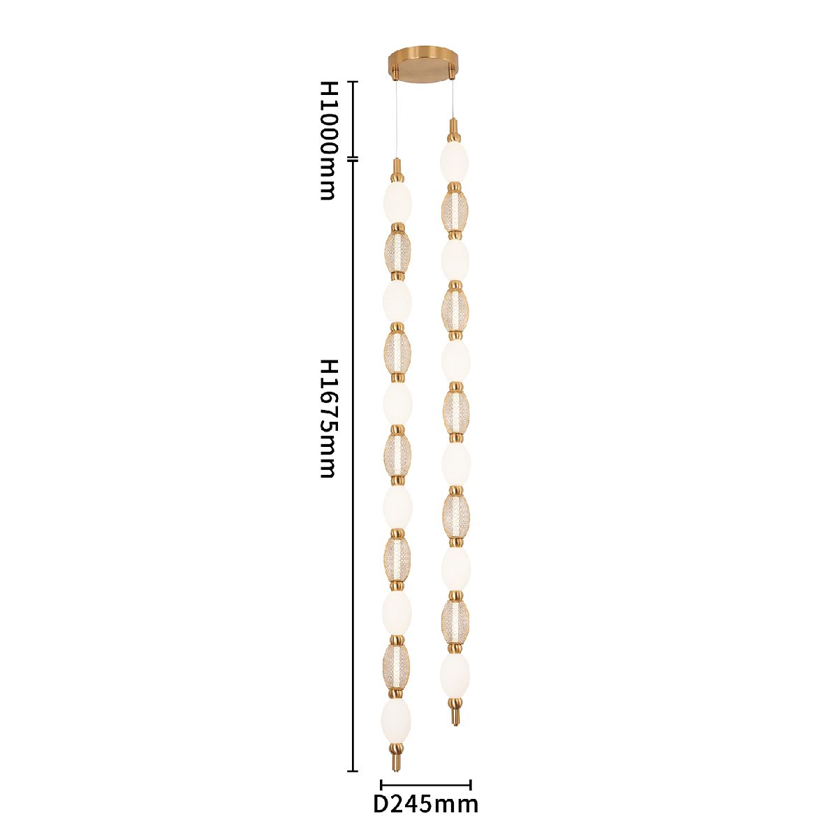 Подвесная люстра Favourite Perler 4559-2PC