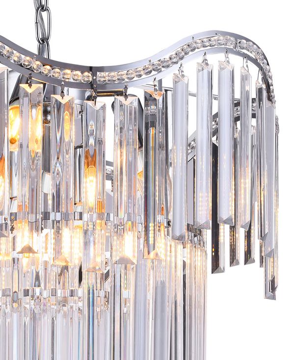 Подвесная люстра Natali Kovaltseva ANGEL 81429/6C CHROME