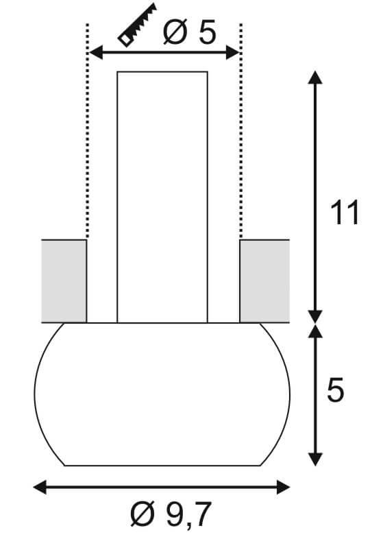 Встраиваемый светодиодный светильник SLV Led Lightpoint 1001155