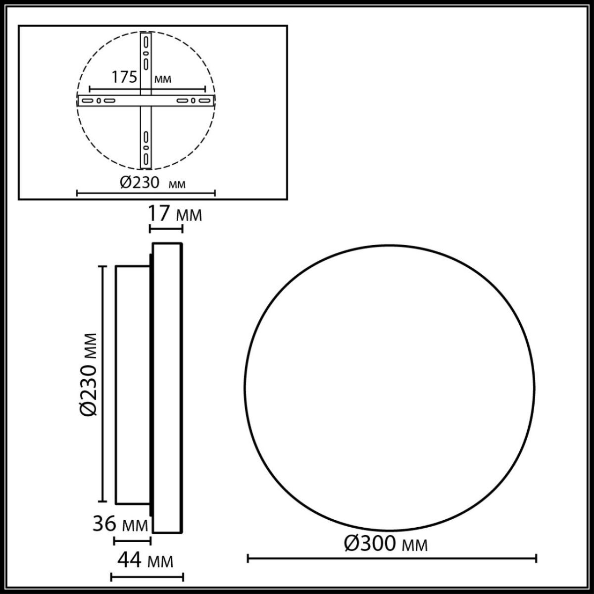 Настенный светильник Odeon Light Ecodesign Cork 7073/15WL