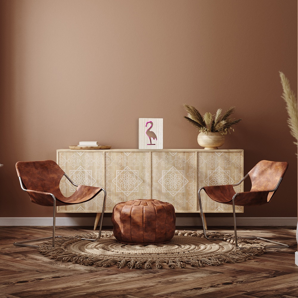 Светодиодный ночник Apeyron Фламинго розовый 2хАА МДФ 12-187