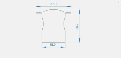 Торцевая заглушка (2 шт.) Deko-Light F-ET-04-12 978721