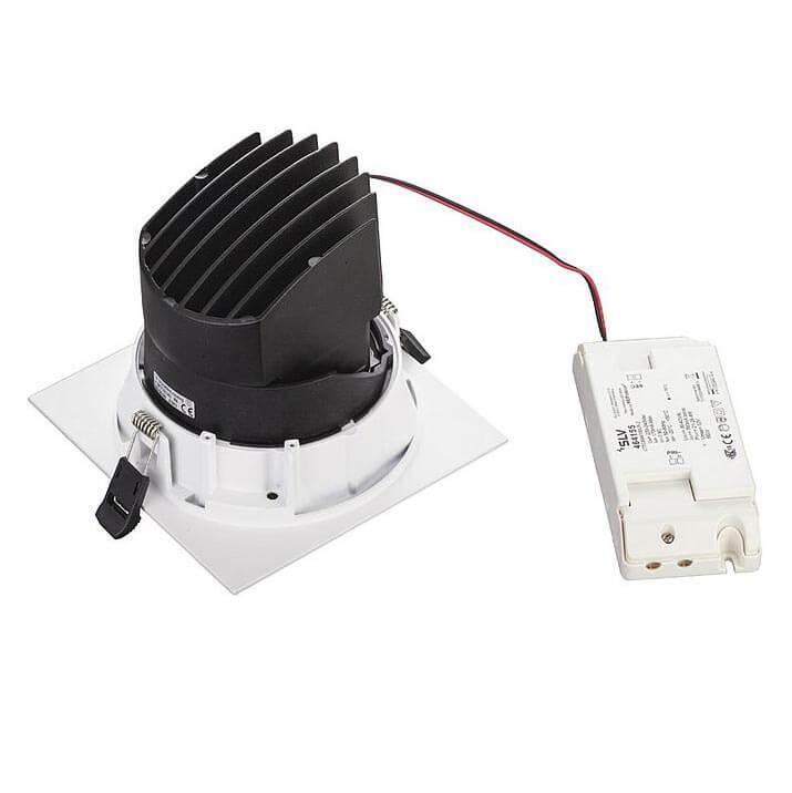 Встраиваемый светодиодный светильник SLV Renisto Square 1001829