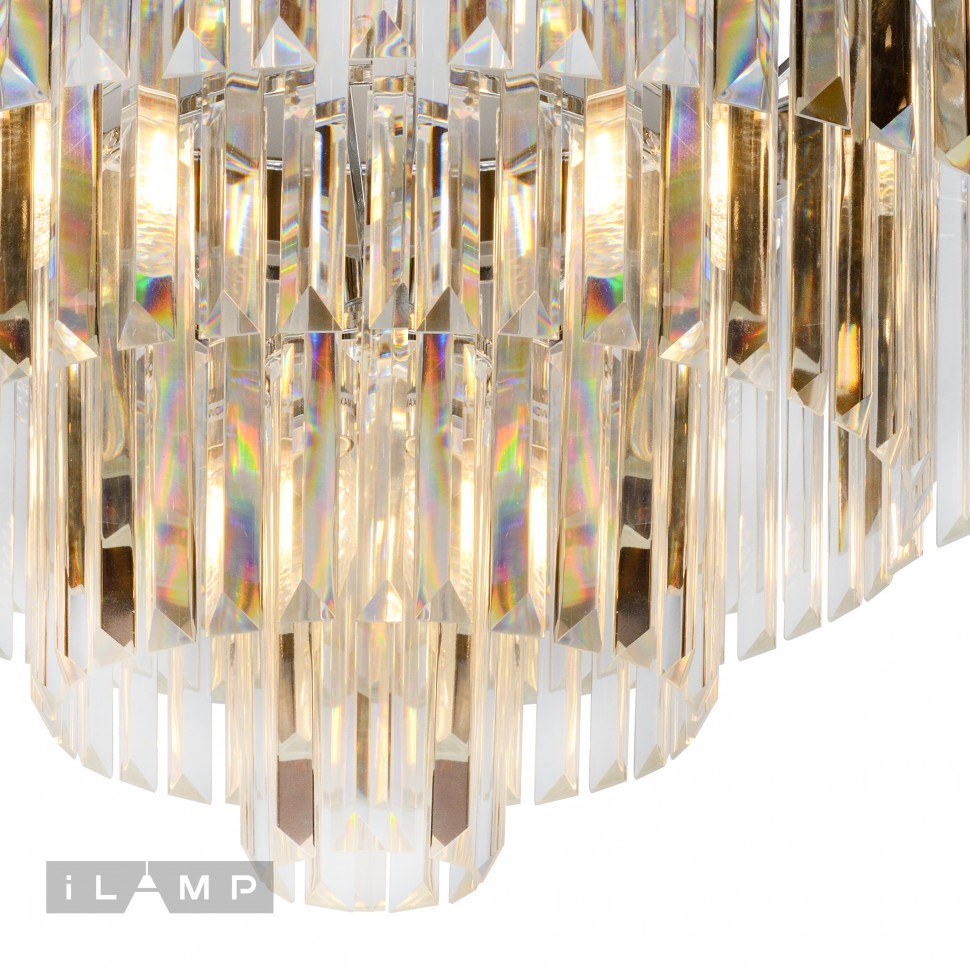 Подвесная люстра iLamp Triumph 7382/6+3+1P CR