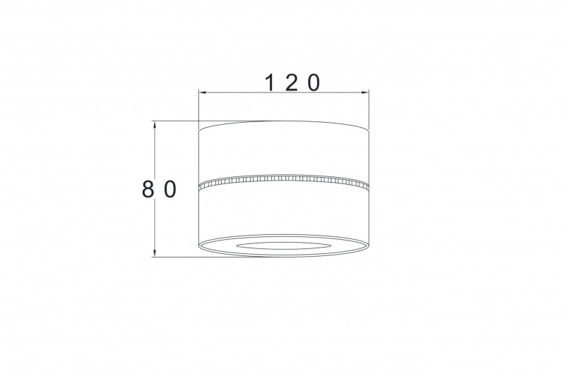 Накладной светильник Donolux DL18958R25W1W