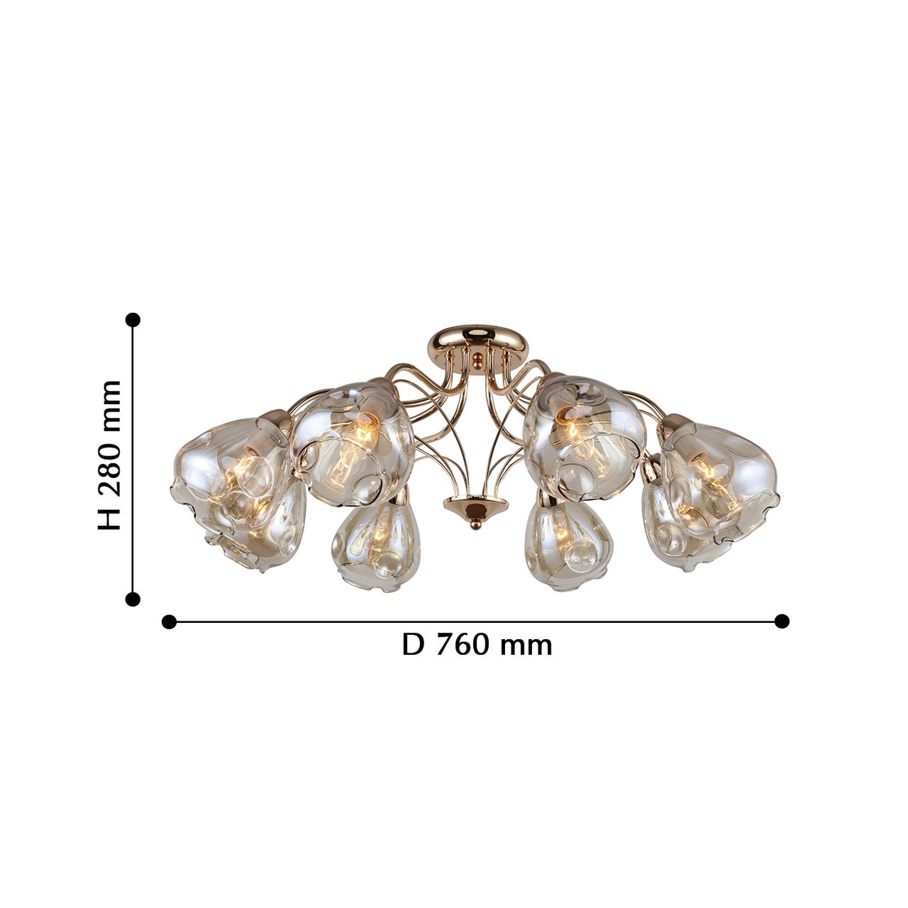 Потолочная люстра F-Promo Galanta 2338-8U