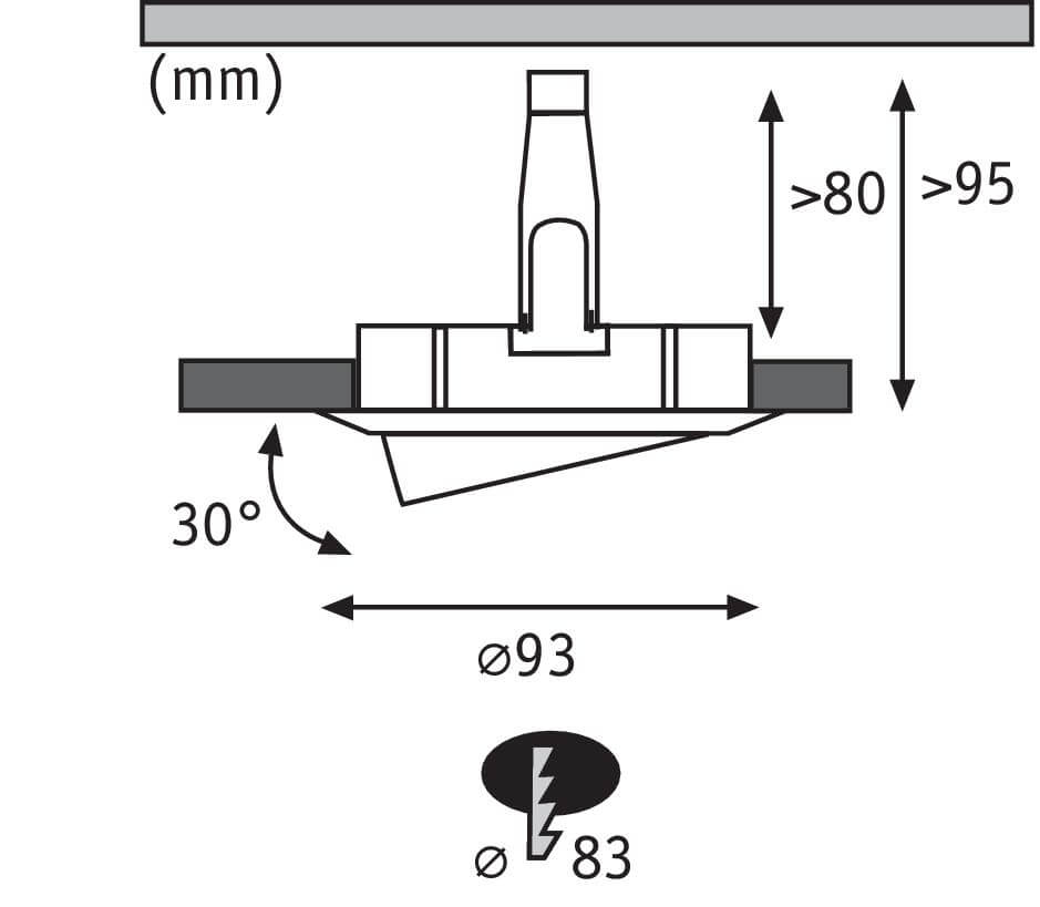 Влагозащищенный светильник Paulmann 93672
