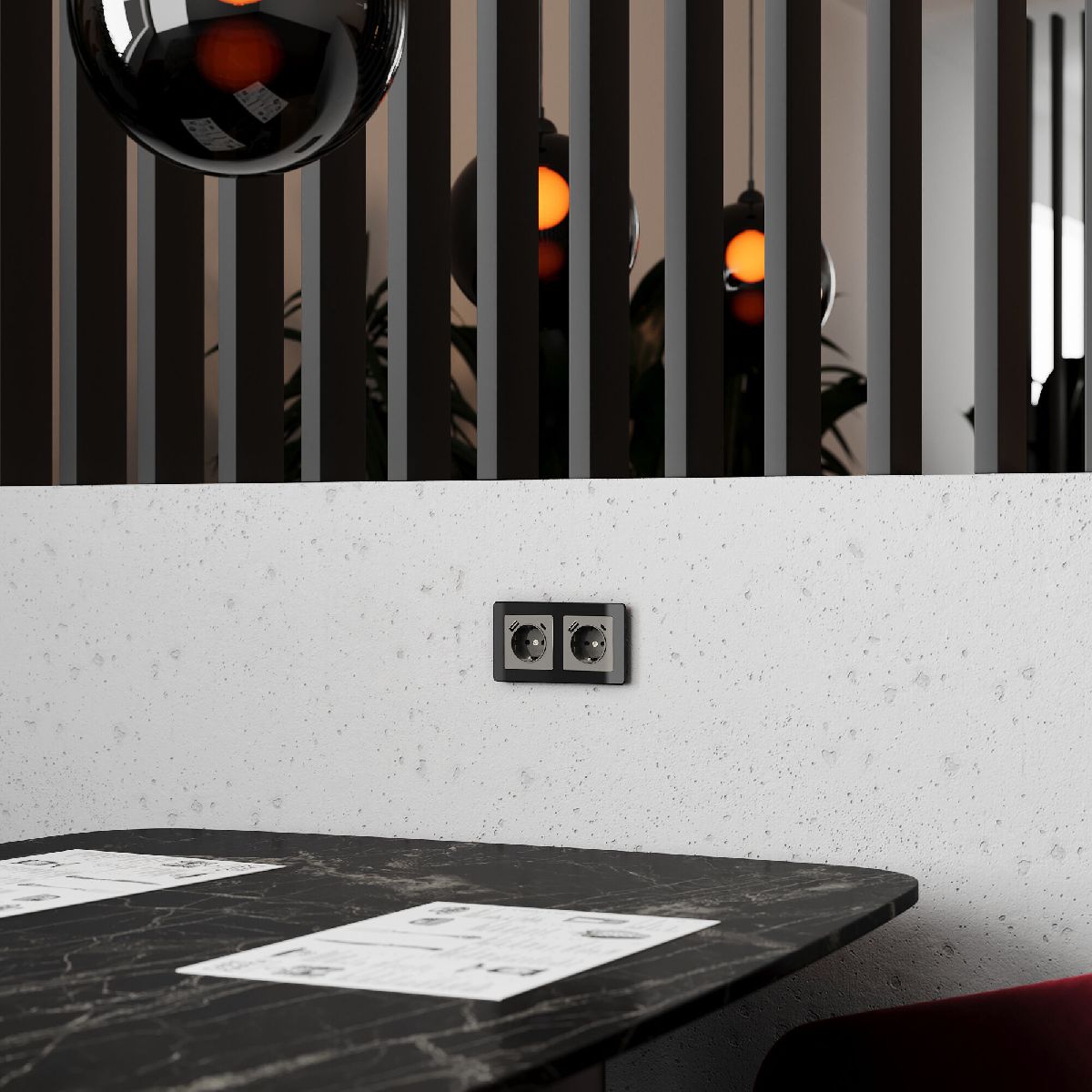 Розетка с заземлением, шторками и USB тип A+C Werkel 4690389197536 W1171744 a064093