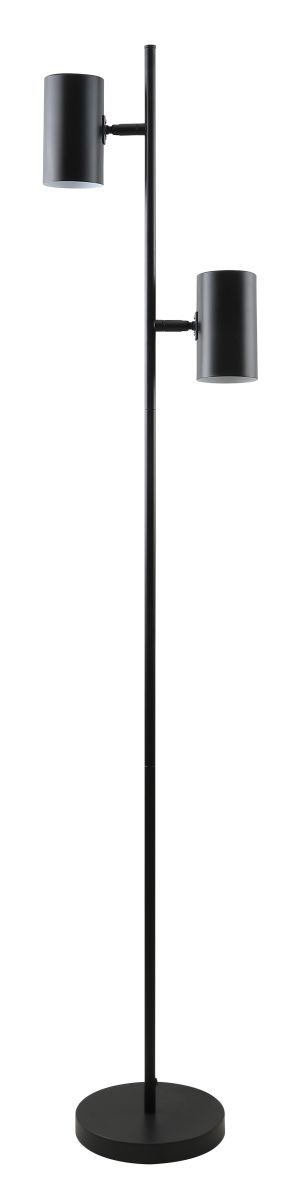 Торшер черный Moderli Ashes V11329-2F