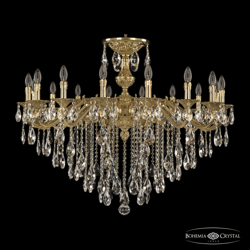 Подвесная люстра Bohemia Ivele Crystal Verona 72202/16/360 B G