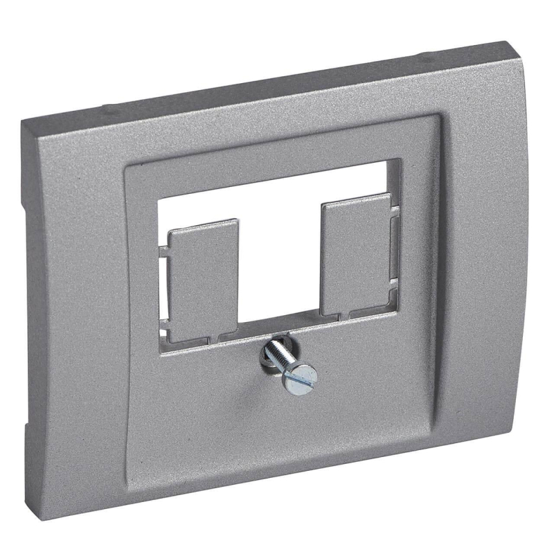 Лицевая панель Legrand Galea Life розетки TDO алюминий 771347