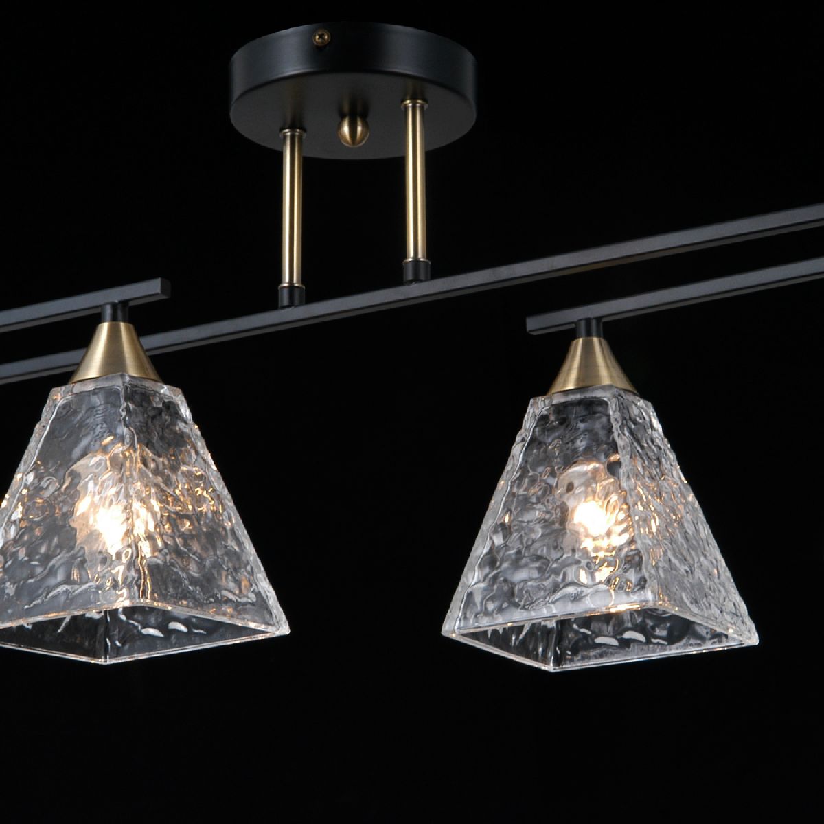 Потолочная люстра Illumico IL0782-4CSQ-25 BK AB AREZZO