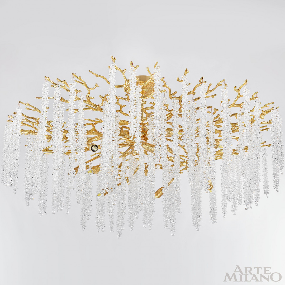 Люстра на штанге Arte Milano Milan 236901/D1000/14/A Gd