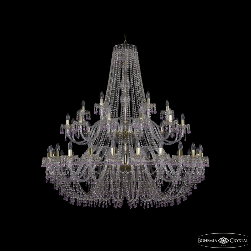 Подвесная люстра Bohemia Ivele Crystal 1410/24+12+6/530/2d G V7010