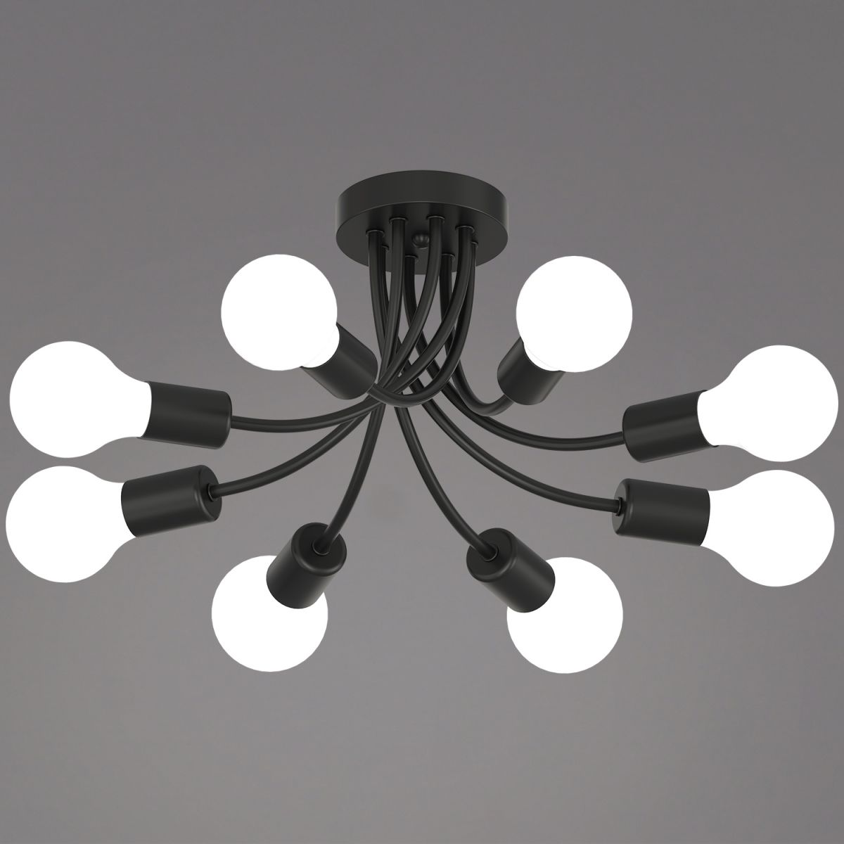 Потолочная люстра Reluce 01730-0.3-08 BK